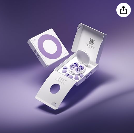 Ultra-Comfy Reusable Noise-Reducing Earplugs For Sleep, Deep Focus, Travel, Noise Sensitivity